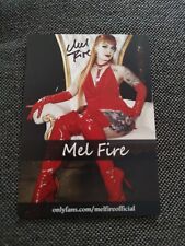 Mel Fire Autogramm, usado comprar usado  Enviando para Brazil