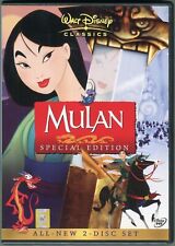 Clásicos de Walt Disney: 1998 Mulan Original Región 3 Edición Especial 2 Discos DVD segunda mano  Embacar hacia Argentina