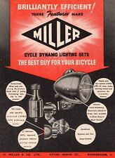 Vintage miller cycle for sale  TADWORTH