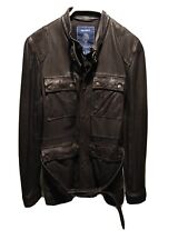 Gant leather jacket for sale  LONDON