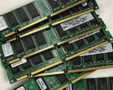 128 MB PC133 168 PINES DIMM SDRAM MÓDULOS DE MEMORIA 128 megabytes 16x64 PC-133 sin ECC segunda mano  Embacar hacia Argentina