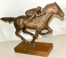 Bronze tone racing for sale  Shipping to Ireland