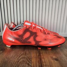Chuteiras de futebol Adidas F10 FG masculinas tamanho 13 laranja botas atléticas campo grama comprar usado  Enviando para Brazil