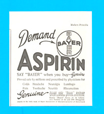 1924 bayer aspirin for sale  Wesley Chapel