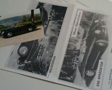 356 speedster leaflets for sale  NEWCASTLE UPON TYNE