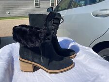 Timberland Women's Sienna Waterproof Black Suede Boots A297N Size 9 Used Once for sale  Shipping to South Africa
