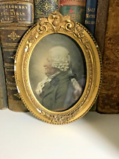 FINE ANTIQUE  MINIATURE SIDE PORTRAIT OF JOHN DOLLAND - INVENTOR for sale  Shipping to South Africa