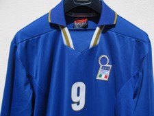 MAGLIA SHIRT CAMISETA CALCIO ITALIA ITALY MATCH WORN INDOSSATA  NR 9 TG L usato  Santa Maria Capua Vetere