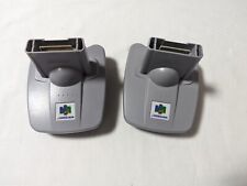 Conjunto de 2 Nintendo 64 GB pacote de transferência pacote Gameboy N64 autêntico fabricante de equipamento original NUS-019 comprar usado  Enviando para Brazil