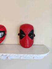 Máscara facial Deadpool Marvel Halloween qualidade dura plástico bom estado comprar usado  Enviando para Brazil
