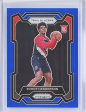 2023-24 Prizm Scoot Henderson #141 Blue Prizm Rookie RC Blazers /199 AAQ for sale  Shipping to South Africa
