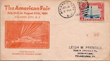 FFC 1931 - The American Fair - Atlantic City NJ - F57181, usado segunda mano  Embacar hacia Argentina