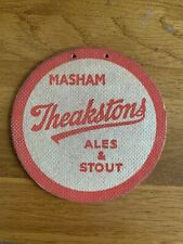 Theakstons beer mat for sale  ELLAND