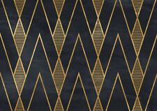 Black gold geometric for sale  SELBY