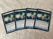 Magic the Gathering MTG Playset 4x Ponder Core Set 2010 Played for sale  Shipping to South Africa