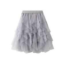 Vestido de festa feminino adulto tutu em camadas curto formatura saias de tule comprimento do joelho longo comprar usado  Enviando para Brazil