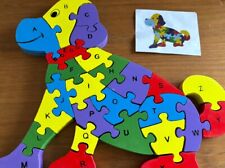 Puppy jigsaw wooden for sale  WIGAN