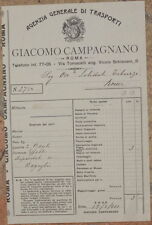 Fattura giacomo campagnano usato  Foligno