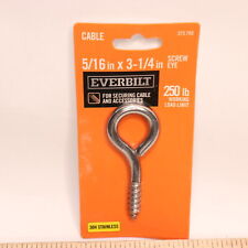 4 steel eye 5 16 x screws for sale  Chillicothe