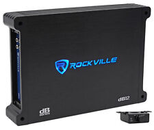 Amplificador de carro Rockville dB12 2000 Watt pico/500w RMS mono 2 Ohm, usado comprar usado  Enviando para Brazil
