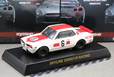 Kyosho 1/64 Nissan Skyline & GT-R Collection 2000GT-R Racing 1971 (KPGC10) No.6 for sale  Shipping to South Africa