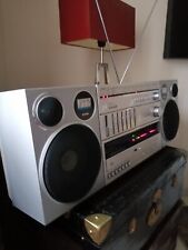 Large boombox silver for sale  Shipping to Ireland