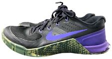 Nike Metcon 2 Black Purple Hasta Men Sneakers Size 6 Training Shoes , used for sale  Shipping to South Africa