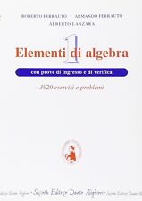 Elementi algebra vol.1 usato  Roma