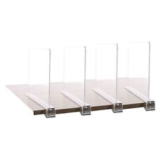 4pcs shelf dividers for sale  Shipping to Ireland