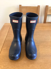 Hunter wellies navy for sale  LEIGH-ON-SEA