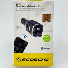 NEW! Scosche Wireless Hands-Free Car Kit • Bluetooth • Siri • Google Assistant, used for sale  Shipping to South Africa