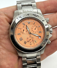 Swiss Legend 48mm relógio cronógrafo aço inoxidável 110003456 comprar usado  Enviando para Brazil