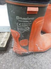 Husqvarna chainsaw boots for sale  HEREFORD