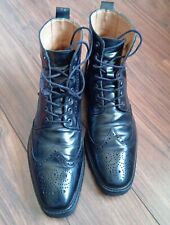 Brogue boot. black for sale  COLCHESTER