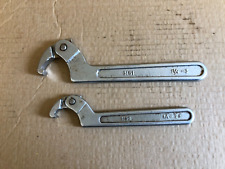 2 x Vintage Britool C Hook Spanner Wrench Pair 3150 & 3151 - Made in England for sale  Shipping to South Africa