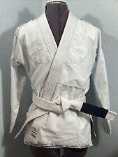 Usado, Habrok Tatica Leve Jiu Jitsu BJJ Branco Gi com Cinto Tamanho A0 Excelente Estado Usado 100% Algodão comprar usado  Enviando para Brazil