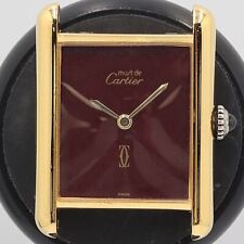 Reloj Cartier SV925 laminado a mano Ex++ 231110T segunda mano  Embacar hacia Argentina