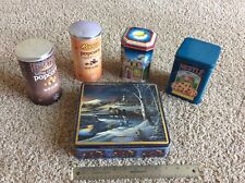 Lot misc tins for sale  Wellsville
