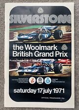 Silverstone 1971 british for sale  NOTTINGHAM