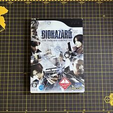 BIOHAZARD Resident Evil The Darkside Chronicles Nintendo Wii NTSC/J com manga comprar usado  Enviando para Brazil