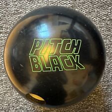 Storm 15 lb pound Pitch Black Urethane Bowling Ball - Once Plugged Fingers for sale  Shipping to South Africa