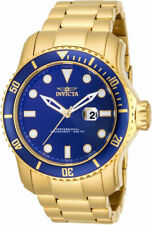 Invicta Pro Diver 15352 relógio masculino redondo analógico data tom azul e dourado comprar usado  Enviando para Brazil