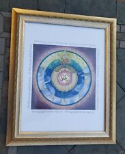 Usado, Impressão artística emoldurada, "Mandala pela Paz e Felicidade" 16 3/4" X 13 7/8" comprar usado  Enviando para Brazil