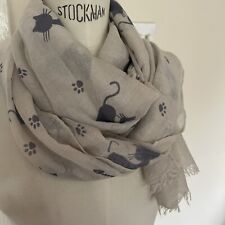 Scarf grey pink for sale  WILMSLOW