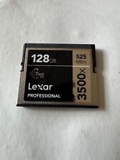 Tarjeta de memoria Lexar Professional 3500x 128 GB CFast 2.0, usado segunda mano  Embacar hacia Argentina