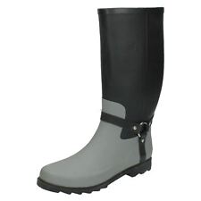 Men's X1R087 By Spot On Ring Trim Wellington Boots Retail Price for sale  Shipping to South Africa
