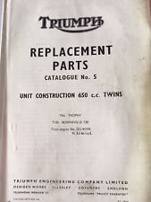 Triumph replacement parts for sale  EPPING