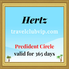 Usado, Actualización de membresía de Hertz President's Circle por 365 días segunda mano  Embacar hacia Argentina