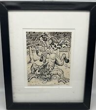 Framed original drawing for sale  Southampton
