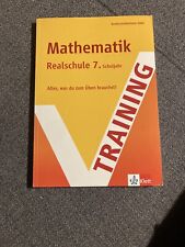 Mathematik realschule schuljah gebraucht kaufen  Kirchdorf a.Inn